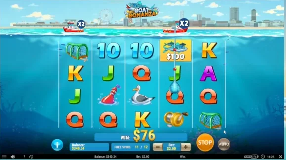 Main visual Boat Bonanza Slot